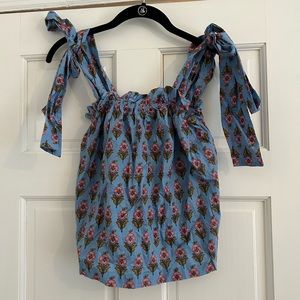 Marea Harbor Sunset Top - Cropped